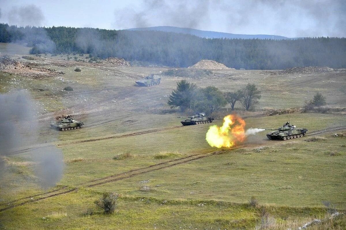 Полигон жбц. Учения на полигоне. полигон в армии.