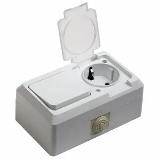Розетка влагозащищенная ip44