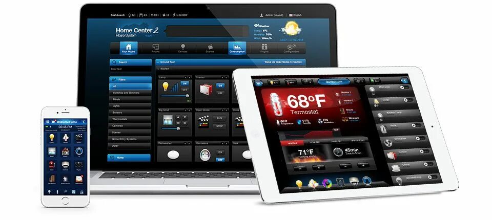 Умный дом fibaro. Фибаро умный дом. аксессуары для умного дома. экран управления умным домом.