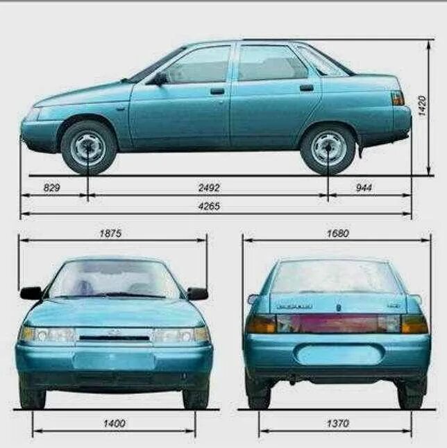 Габариты автомобилей ваз. Ширина автомобиля ВАЗ 2110. ТТХ ВАЗ 2110. Габариты ВАЗ 2110 седан. ВАЗ 2112 ширина кузова.