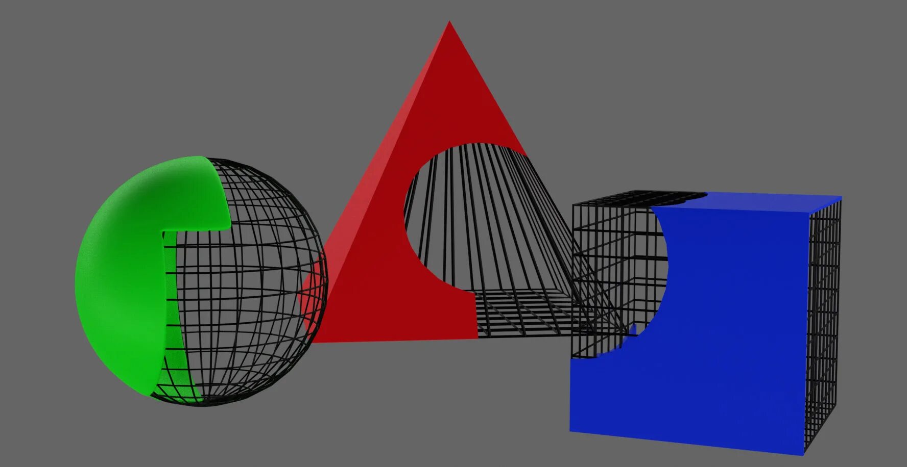 Objects screen. Мобильные игры на opengl. пример сцены opengl из примитивов. opengl complex objects. rendering objects.