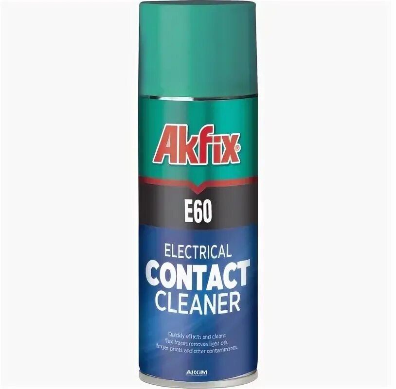 Силиконовая спрей смазка Akfix e80. Очиститель электрических контактов. Contact Cleaner. Смазка спрей Акфикс а 40 200 мл/24/96.