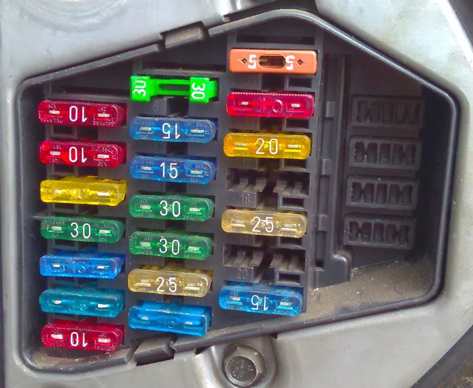 Relay - location and designation (Audi 100 C3, 1982-1990, petrol / Electrical eq