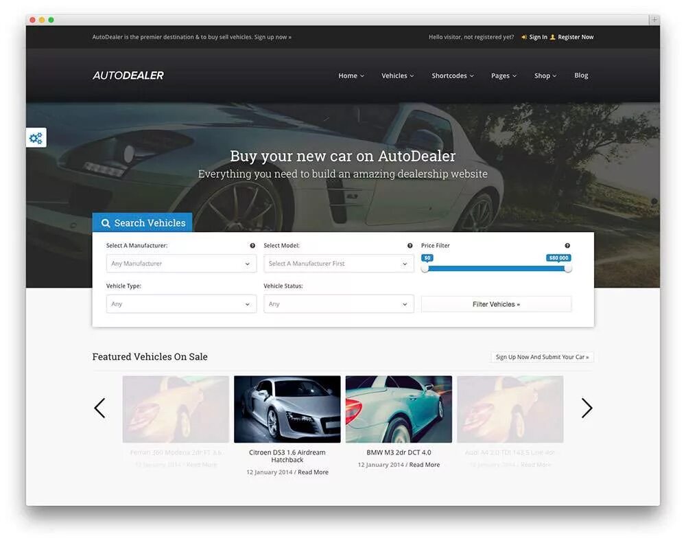Auto site