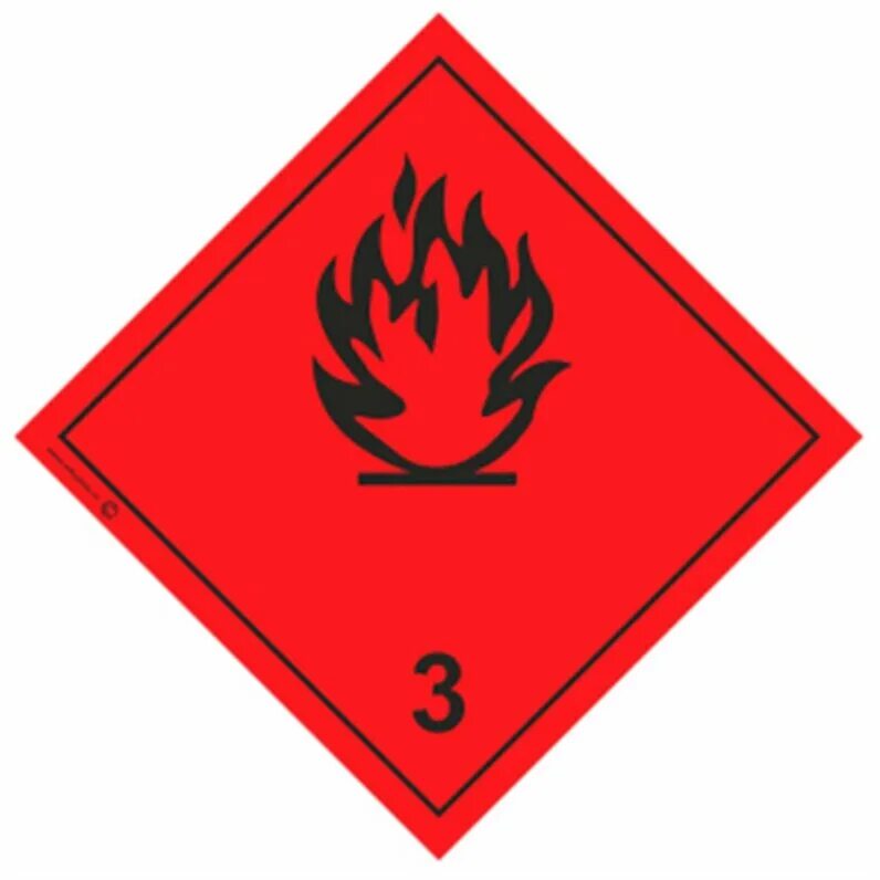 Символ опасности HAZMAT Class 6 Токсичные и инфекционные вещества Опасные грузы 