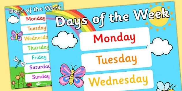 Песенка недели на английском. Дни недели на английском. Days of the week дни недели в английском. Недели по английски. Название дней недели на английском.