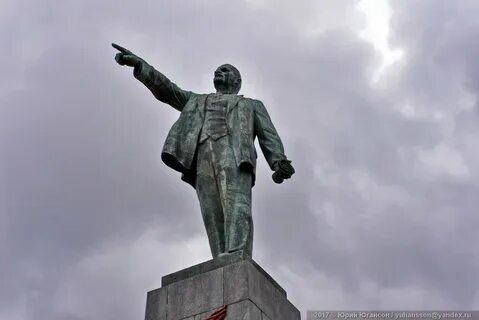 В каких городах есть памятник ленину