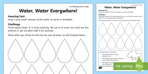 Water tracing. Water water everywhere. water worksheets. water water everywhere worksheets. water worksheets for kids.