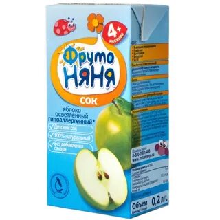 Сок фрутоняня л