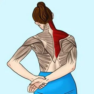 Для расслабления мышц шеи и верхнего плечевого