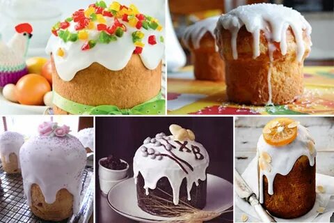 Глазурь для кулича как в магазине