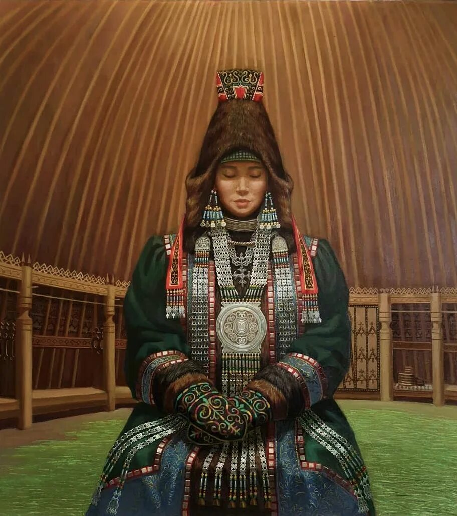 Якутский художник Луканси. Н якутской