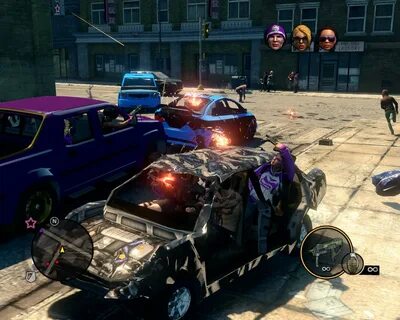 Saints row по сети