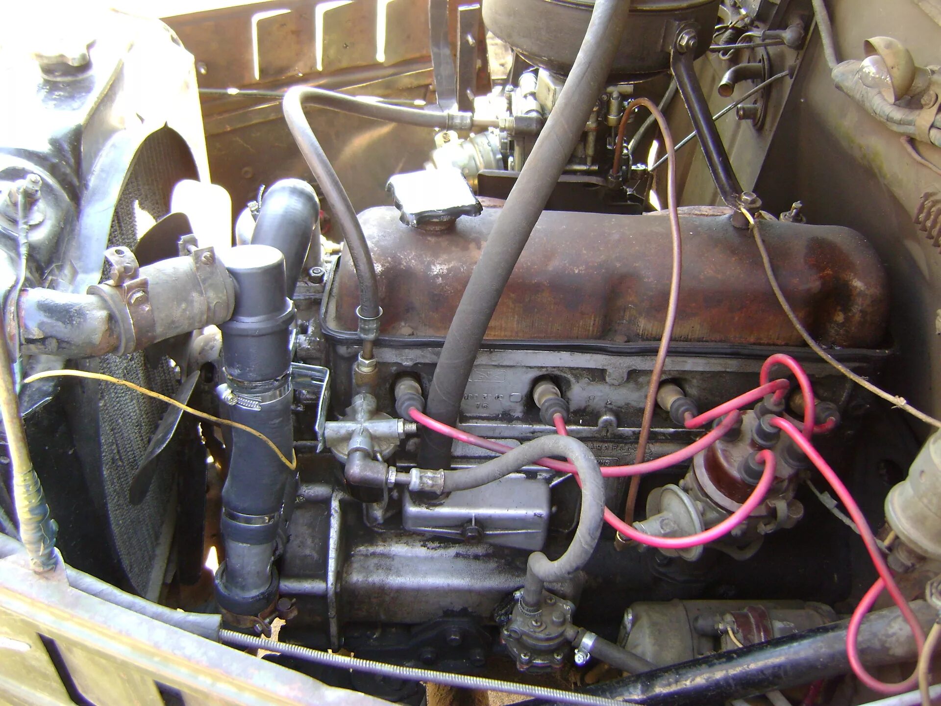 Мотор 402 установка. Двигатель уаз 417 на газ-69. газ 69 с двс ваз. газ 69 uaz двигатель. змз 402 в газ 69.