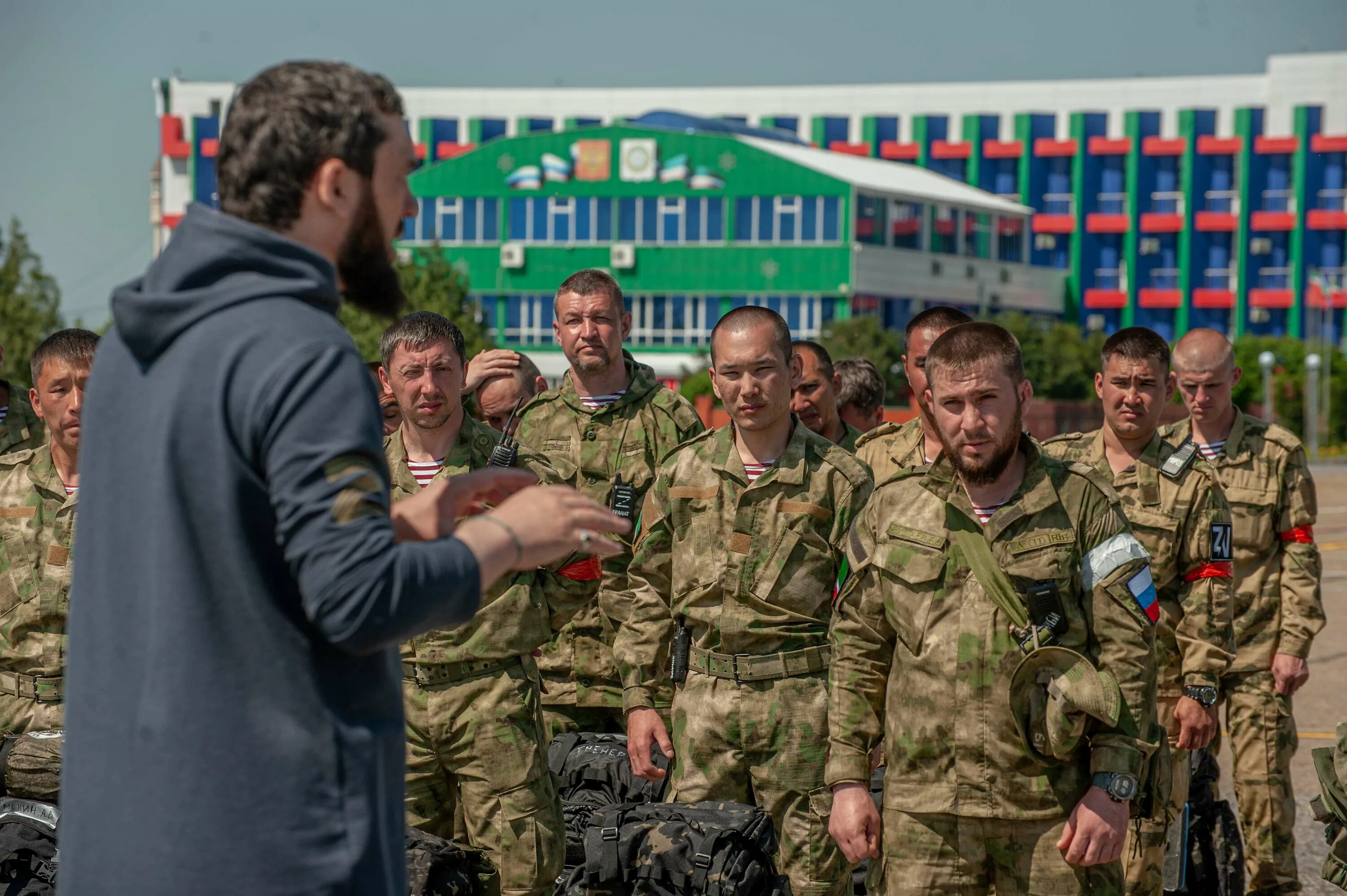 Где проходит доброволец