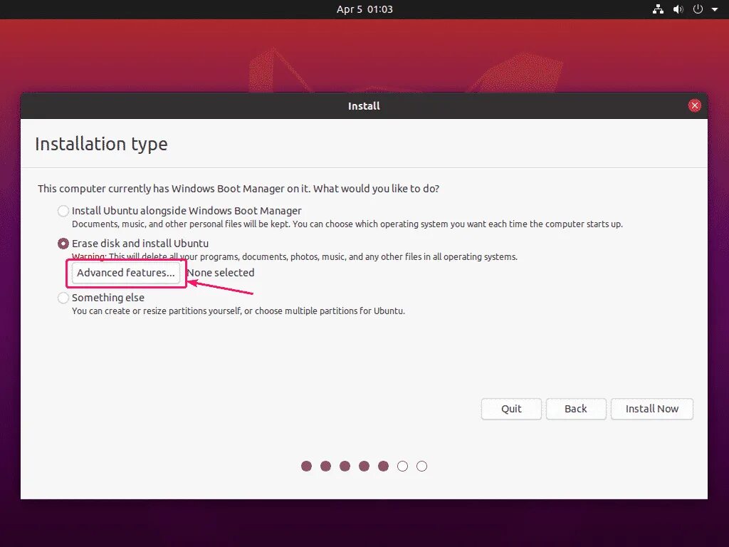 Установить linux на внешний диск