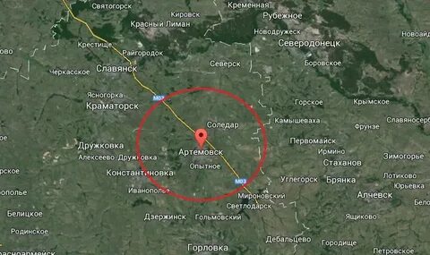 Расстояние артемовский