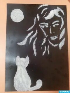 Аппликация манкой