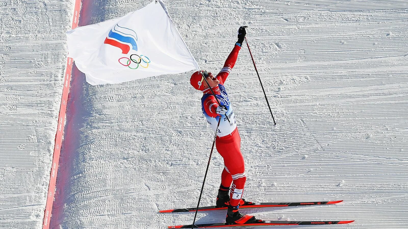 Впереди нас ехали спортсмены