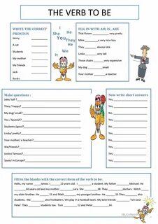 Verb to be questions exercises