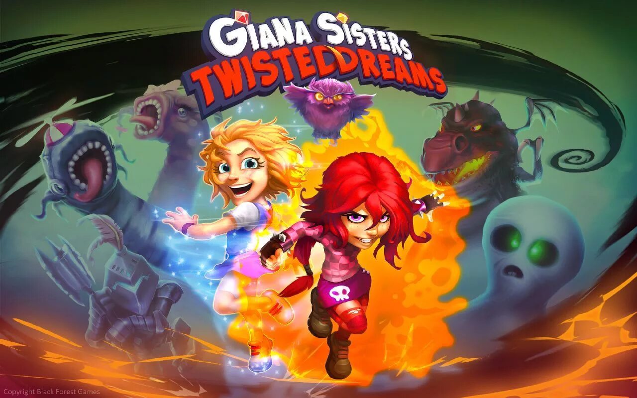 Giana sisters: twisted dreams (2012). Giana sisters. Twisted dream. Giana sisters. игра giana sisters.