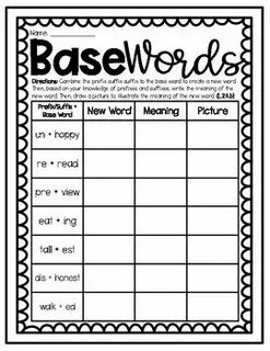 Base word