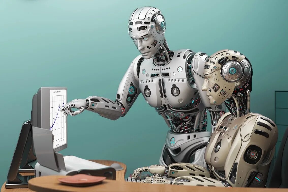 Робот. Современные роботы. Робот с искусственным интеллектом. Технологии будущего роботы. Ии лучше человека