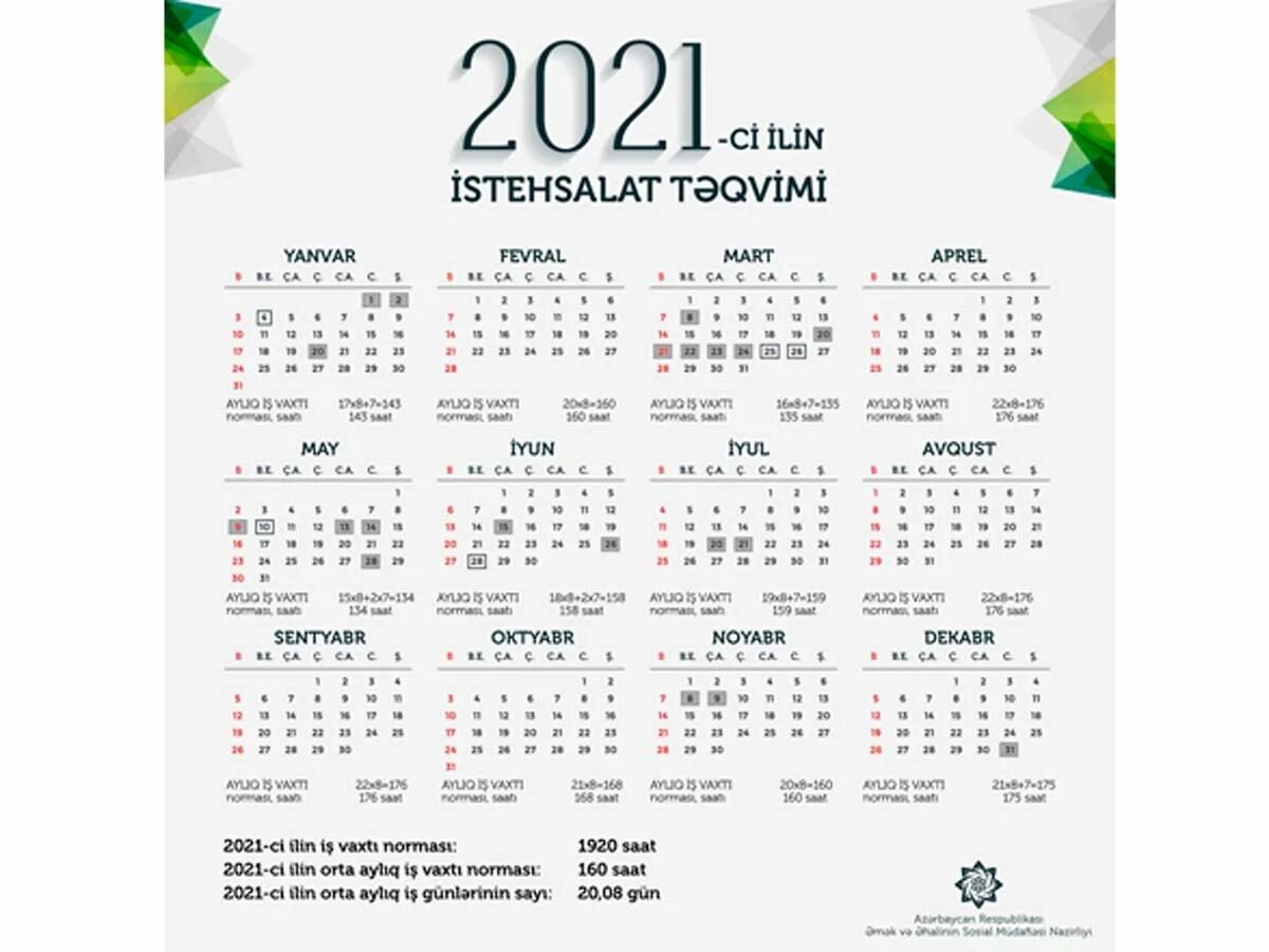 Календарь 2024 азербайджан. Istehsalat təqvimi 2021. Праздничные дни в 2021. Календарь 2021 года. Производственный календарь 2021.