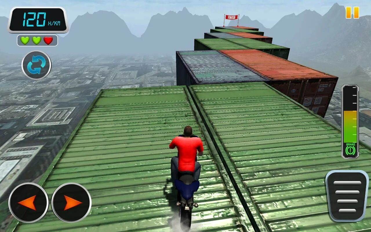 Игра поднятие. Impossible Bike Stunts 3d. Sky track андроид. Impossible игра. Игра невозможна игра.