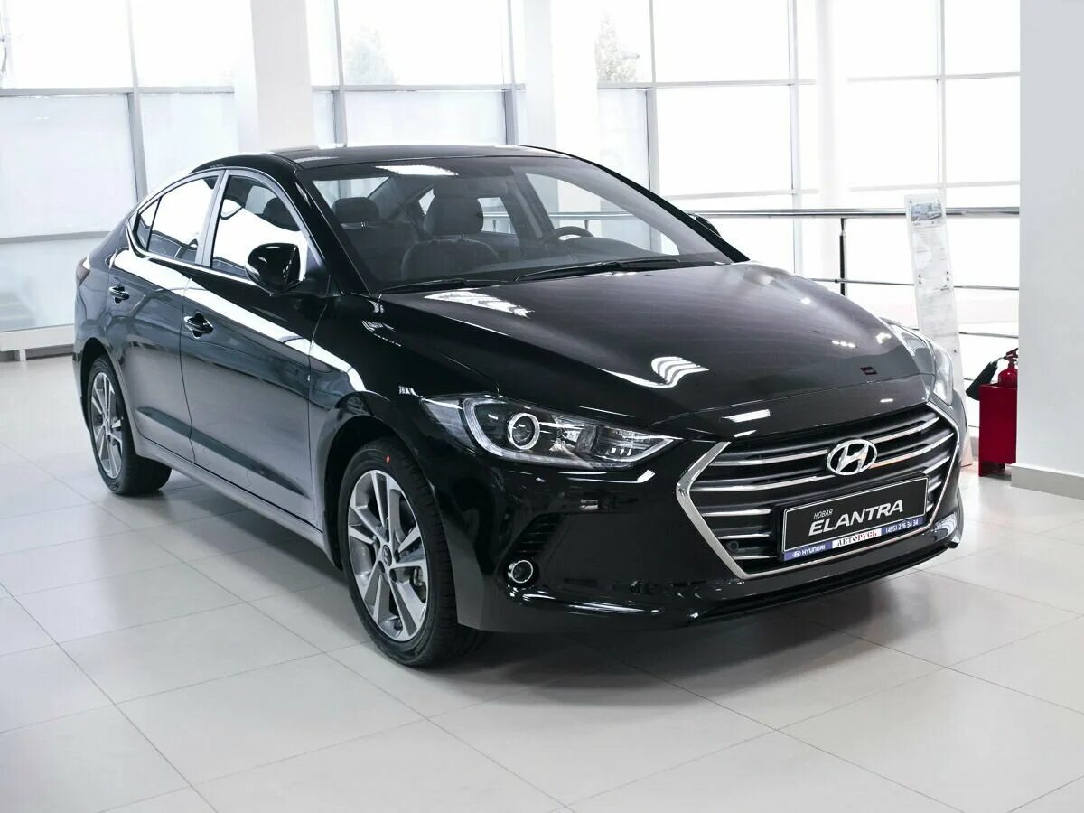 Купить хендай элантра новый. Hyundai Elantra 2017 черная. Hyundai Elantra vi ad 2017. Hyundai Elantra Black 2017. Элантра 2017 черная.