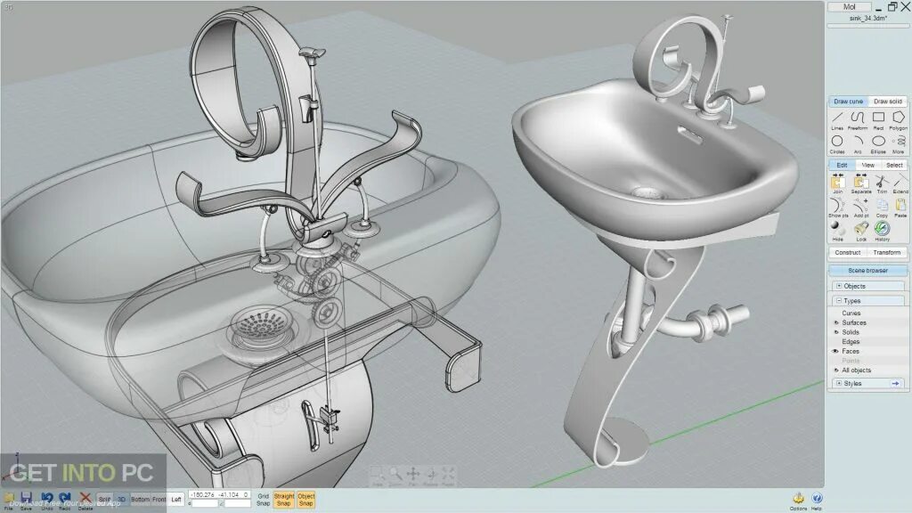 3d import. Moi3d. Nsided moi3d. Шланг в moi3d. Moi3d винт.