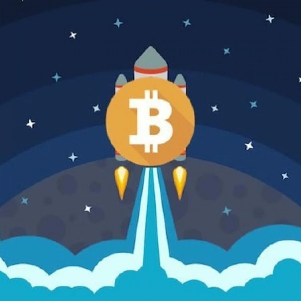 Биткоин вверх