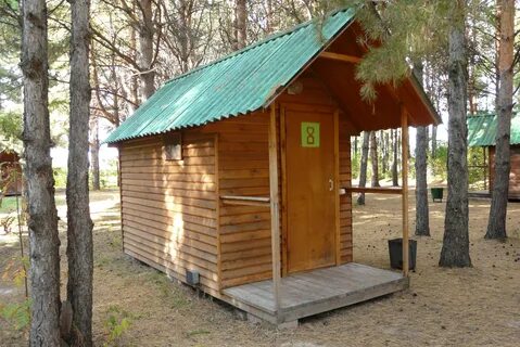 Парке отдыха зеленый остров