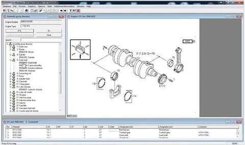 Spare parts catalog