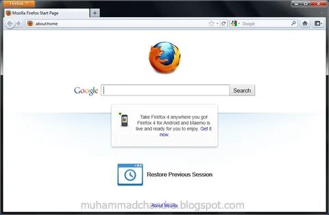 Firefox является поисковой системой