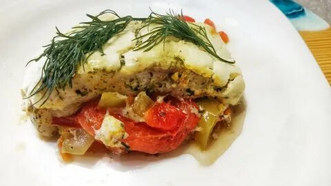 Рецепт пангасиуса с овощами