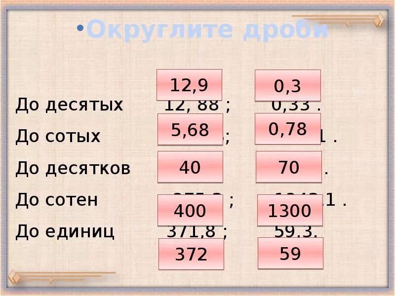 До десятых до сотых. Сотых десятых. До десятых и до десятков. Округлить до единиц до десятых до сотых. Сотые в математике