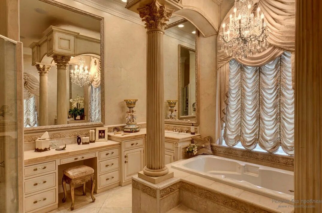 Royal bathroom design #luxurybathroom #luxurious #bathrooms #bathroomdesign #int