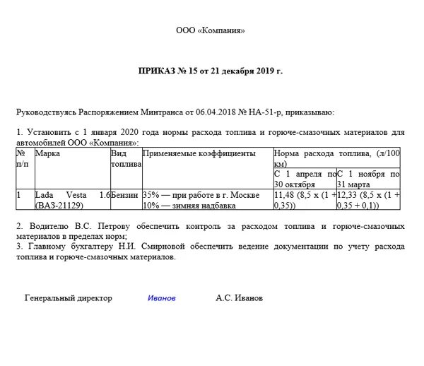 Списание 2021. Образец приказа по нормам списания ГСМ. Приказ на установление нормы расхода топлива для автомобиля образец. Приказ на нормы расхода ГСМ образец. Приказ о нормах списания ГСМ образец.