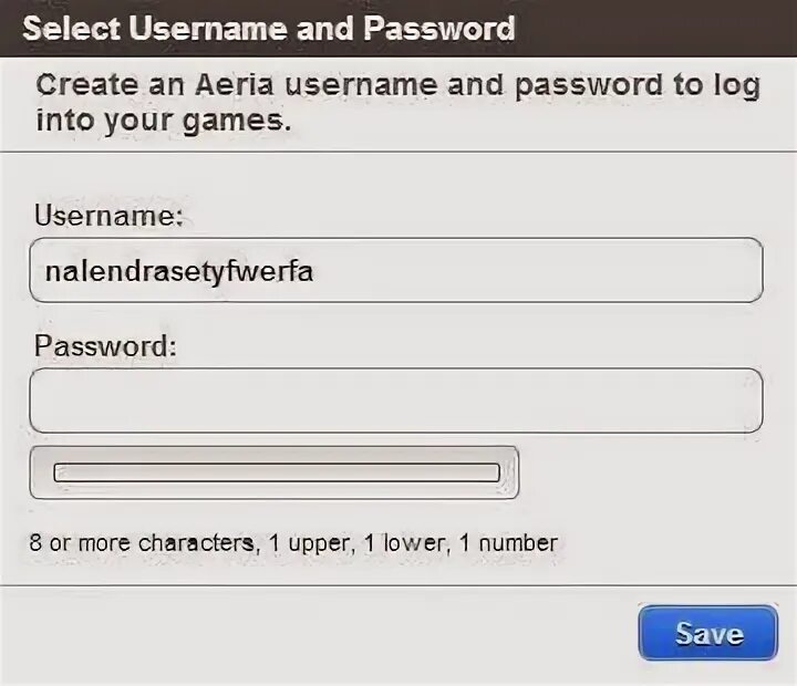 Password must include an uppercase letter. Character in password.