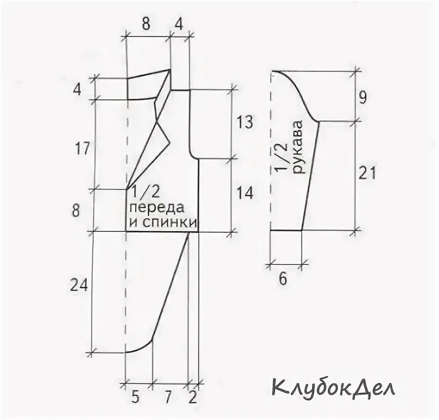 Выкройка женского фрака Шить просто - Выкройки-Легко.рф