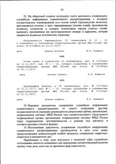 Документы содержащие служебную информацию ограниченного распространения