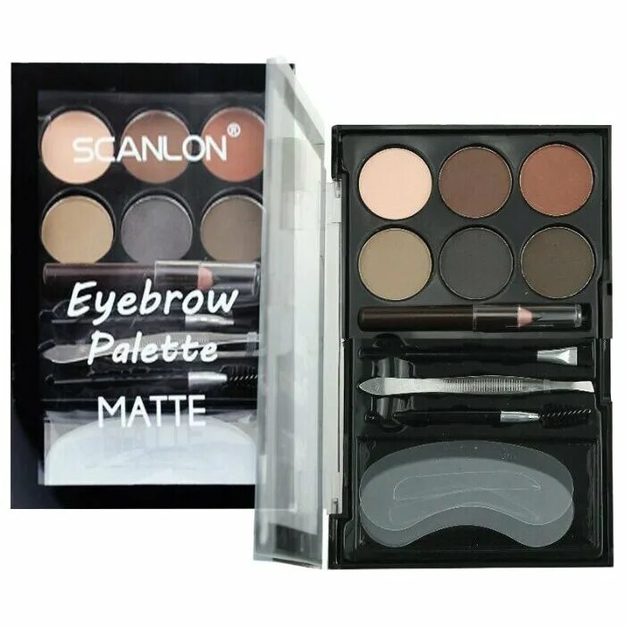 Brow palette. Тени matte brow palette. набор теней для бровей. палетка теней для бровей. тени для бровей палетка brow.