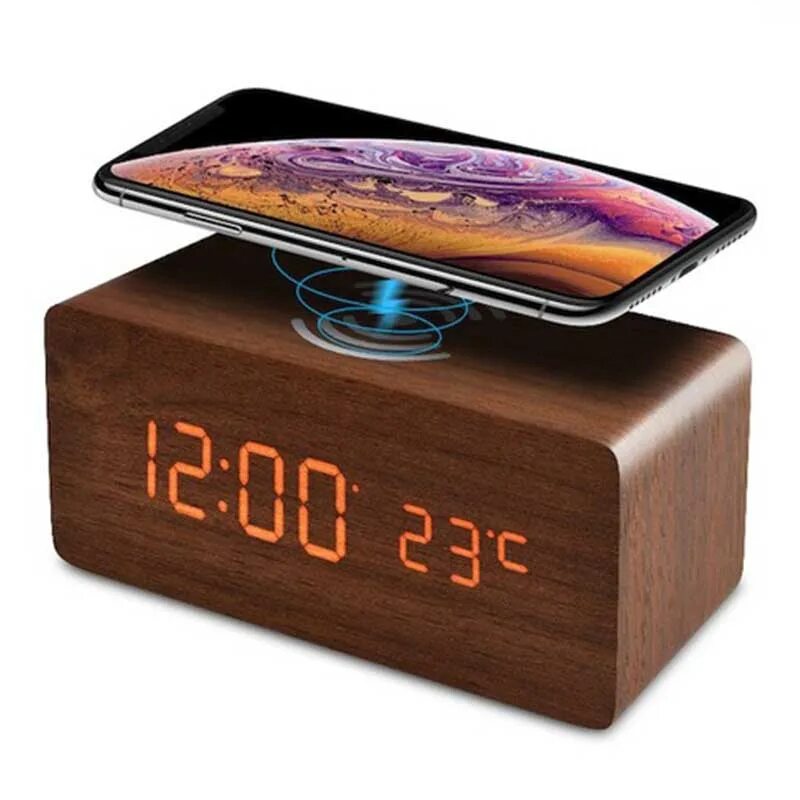 Будильник с беспроводной зарядкой. Часы wireless charger clock. Часы wireless charger clock. Настольные часы с беспроводной зарядкой. Часы будильник с беспроводной зарядкой.