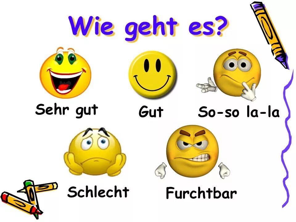 кластеры на немецком языке. Wie geht es в немецком языке. разработка урока немецкого языка. стих по немецкому языку in der schule. метод кластер немецкий язык.