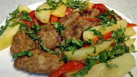 Картошка с мясом по дагестански