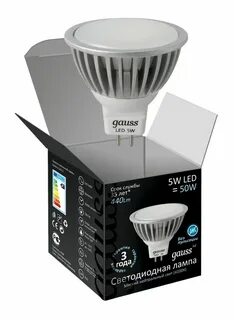 Светодиодная лампа 5w mr16 gu 5.3