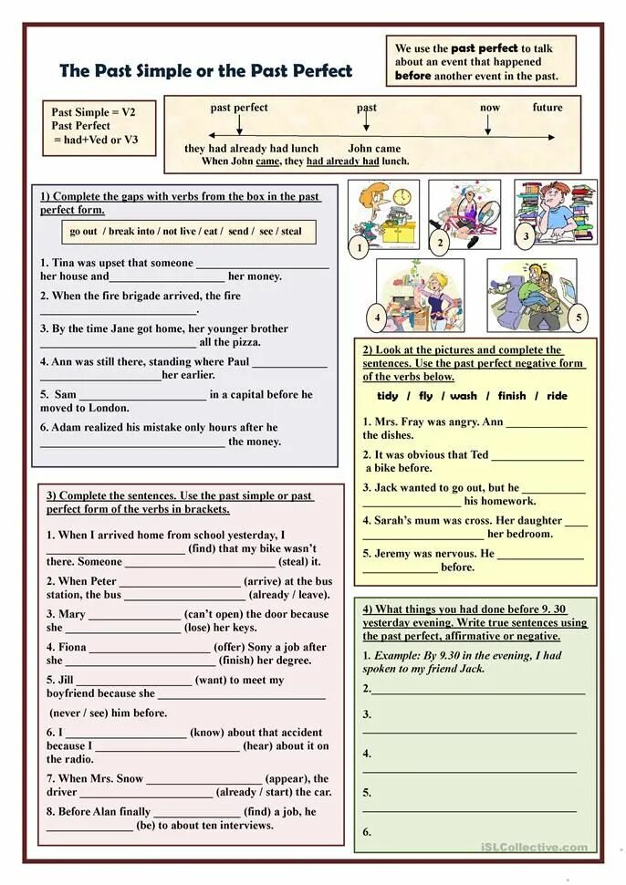 Past simple or past perfect упражнения. Present perfect past simple упражнения. Past perfect past simple упражнения. Рабочий лист present perfect. Past perfect tense exercises