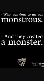 I am to be monster