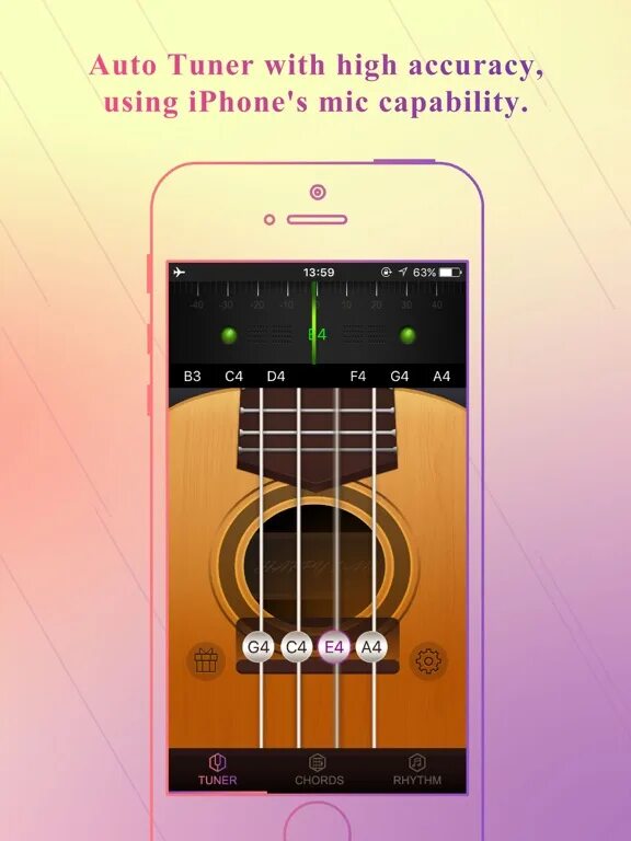 Тюнер аккорды. Строй струн на укулеле сопрано. Guitar tuna взлом. Как настроить гитару 6 струнную по тюнеру. Укулеле строй струн стандартный.